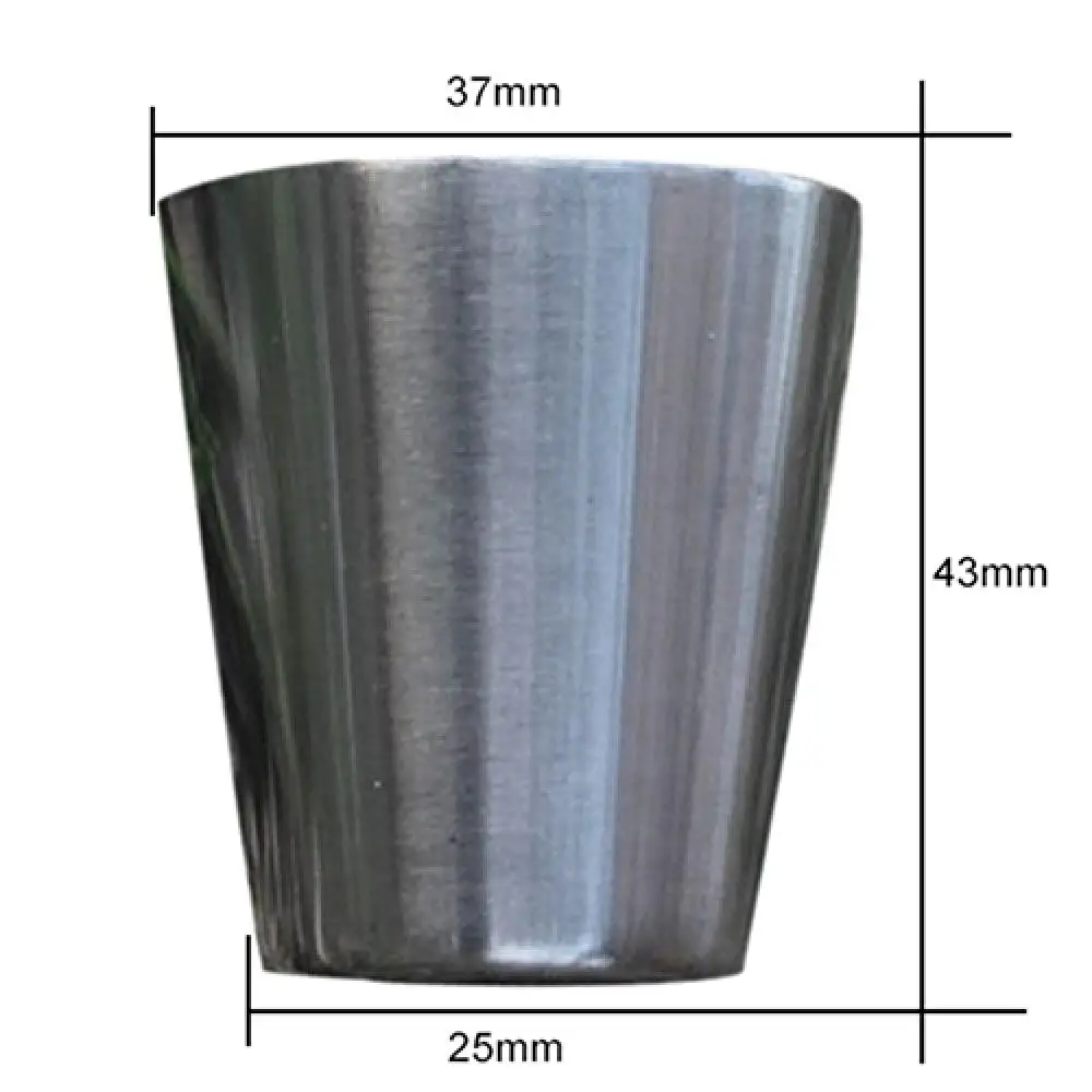 

Outdoor Polished Stainless Steel Whiskey Liquor Cup for Hip Flask Water Bottle for Drinking Tea Outdoor Sport Camping Supplies