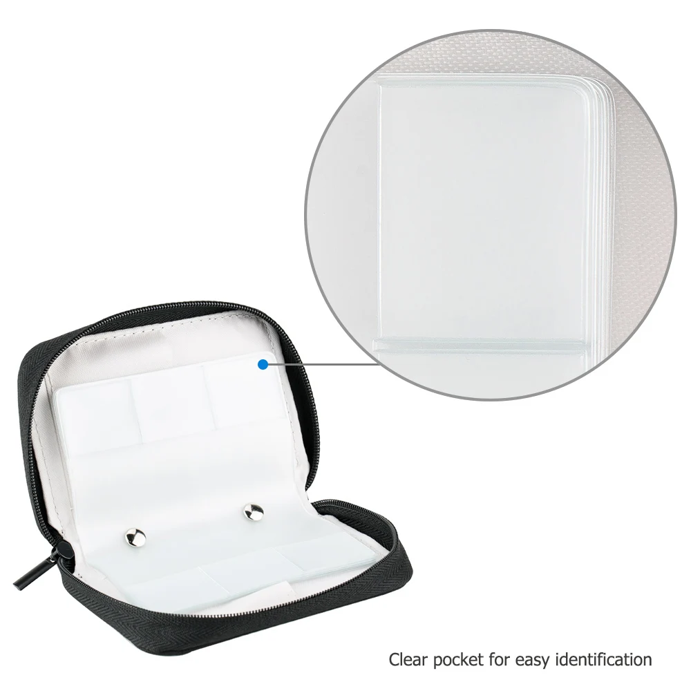 28 слотов чехол для карт памяти держатель сумка хранения 24 SD SDHC SDXC 4 CF XQD карты Sony Canon