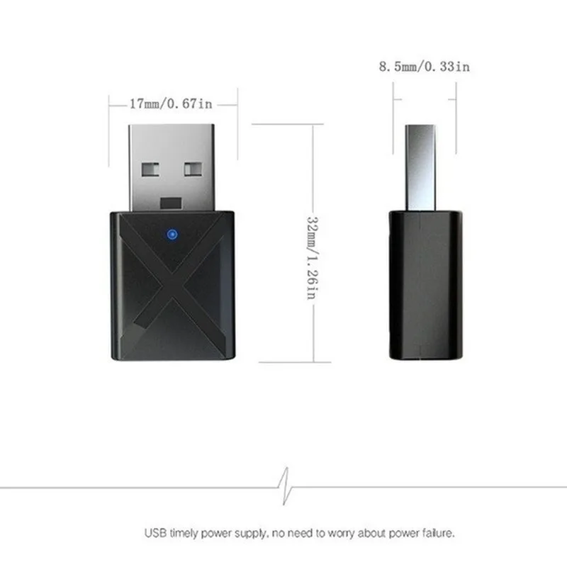 Обновленный USB Bluetooth передатчик 2 в 1 приемник 3 5 мм беспроводной A2DP стерео аудио