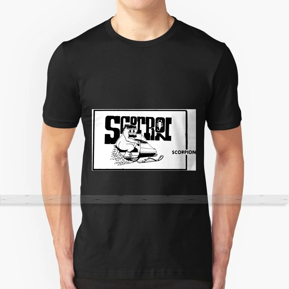 1972 год Постер снегохода и ралли скорпиона для мужчин женщин Мужская футболка с