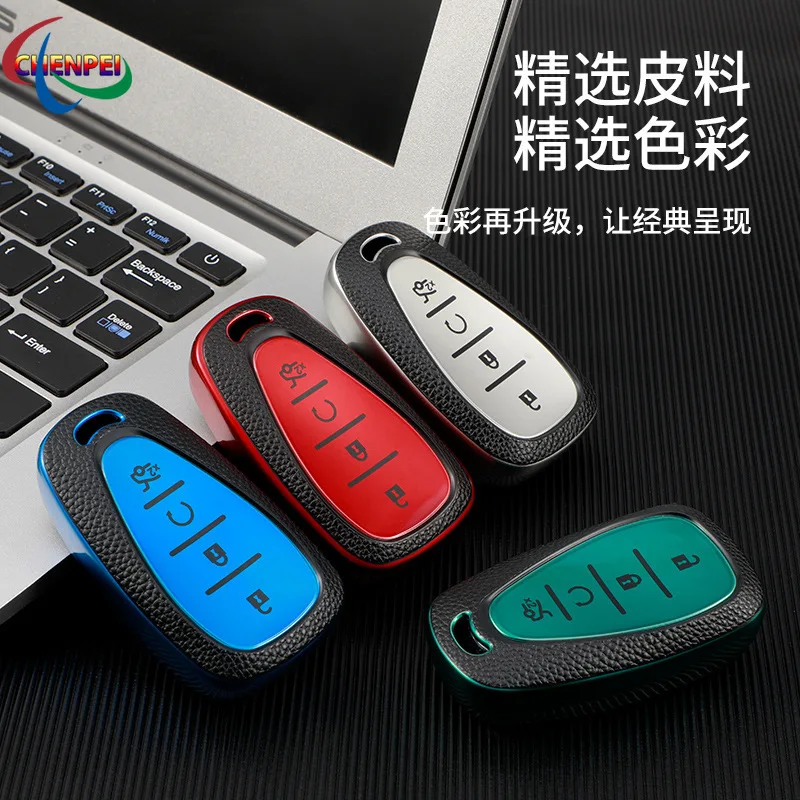 

Кожаный чехол для ключей для Chevrolet Malibu XL Cruze Orlando 2019 Equinox, защитный чехол для ключей из ТПУ, автомобильные аксессуары