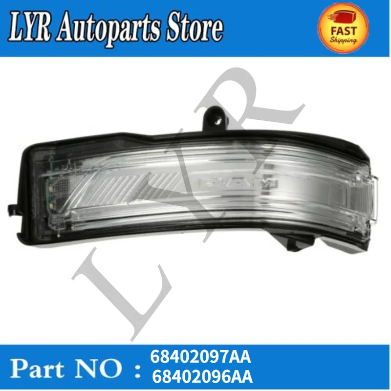

100% new high quality for 19-21 RAM 1500 LEFT or RIGHT TURN SIGNAL LAMP LIGHT 68402097AA 68402096AA car accessories