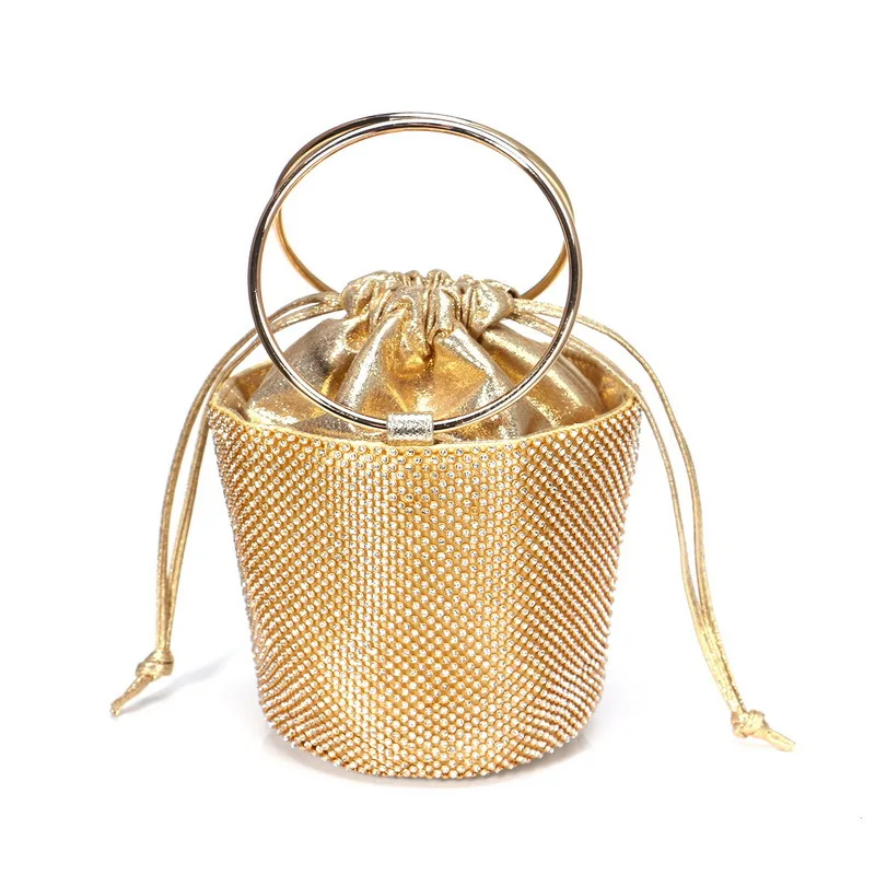 

New style dinner bag with diamond bag European and American water drill bag