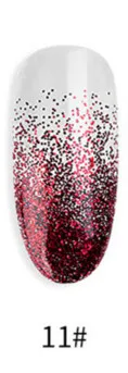 11 wine red 10 г блеск для ногтей пыль 12 цветов лазерный цветной блесток лак порошок Маникюр Валентина пигмент искусство советы - Цвет: 11 wine red