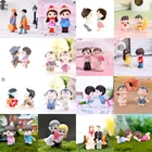 Романтическая парная фигурка для влюбленных, свадебные миниатюры, Террариум для невесты и жениха и сказочный садовый декор, интерьерный Декор автомобиля