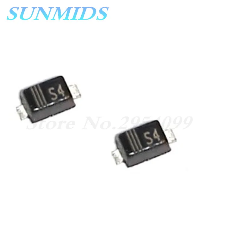 100pcs SMD диод 0805 SOD 123 1N5819 1N4007 1N4148 SOD123 323 1206 1N4148WS 1N5819WS B5819WS SOD323|Запасные части| |