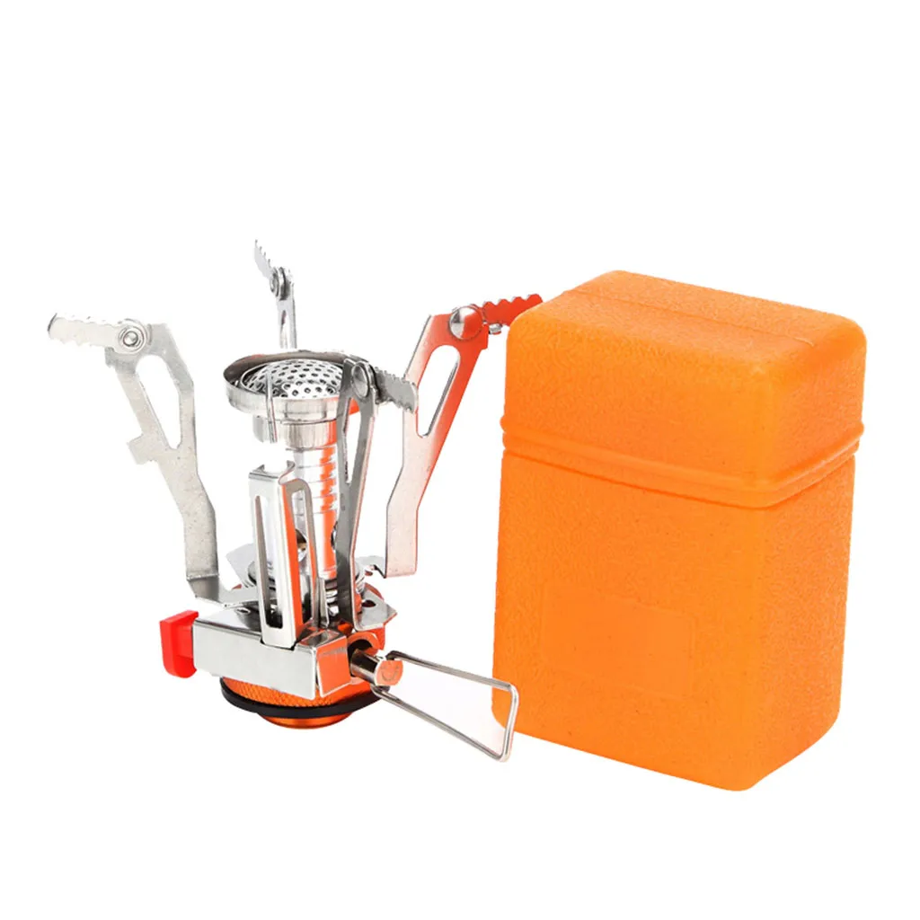 Сверхлегкий газовая горелка для приготовления пищи плита печи Портативный