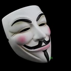 Маскарадная маска на все лицо с изображением парня Фокса, тема V для вендетты, анонимная смола, искусственная кожа, реквизит, костюм, бесплатная доставка