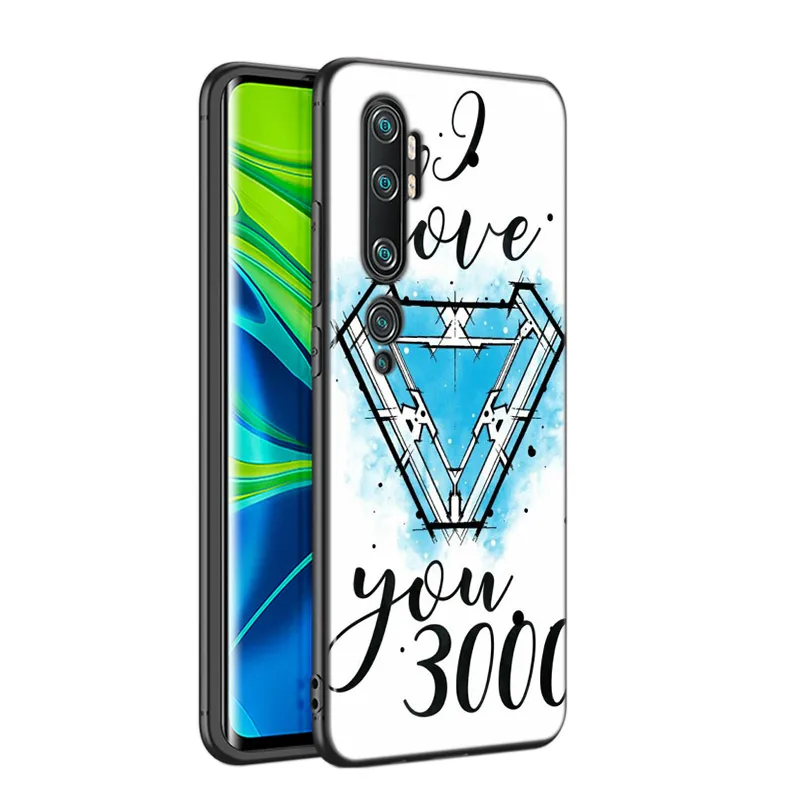 Мягкий силиконовый чехол &quotЖелезный человек&quot I Love You 3000 для Xiaomi Mi 11 11i 10i 10T Note 10 9 9T