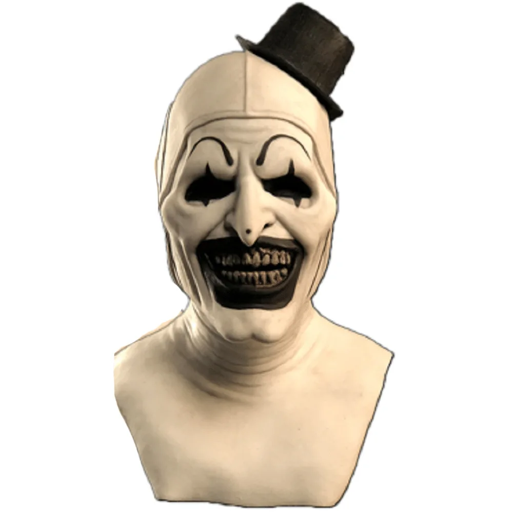 Halloween Scary Clown Mask Adult Men Woman Horrible Latex Evil Killer Demon party costume props |