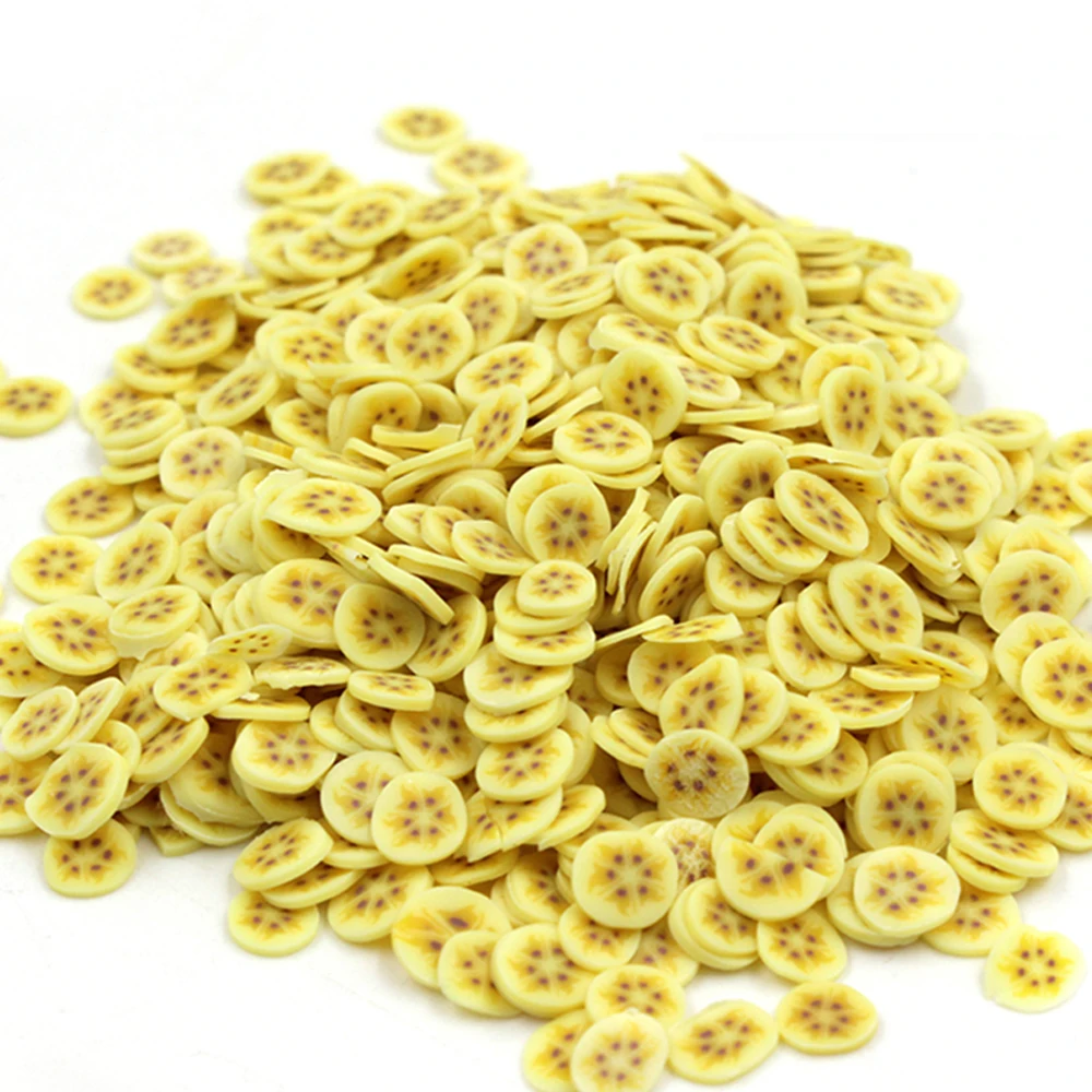 Фруктовые кусочки для пушистых поставки слаймов подвески Lizun полимерная мягкая