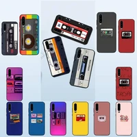 yndfcnb retro camera cassette tapes phone case capa for huawei p20 p30 p9 p10 plus p8 lite p9 lite psmart 2019 p20 pro p10 lite