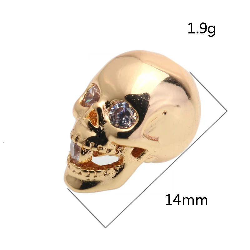 Волшебные рыбки Череп бусины сделай сам очаровательные мужские браслеты и