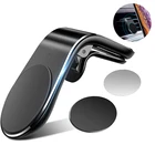 Модный Автомобильный держатель для телефона в автомобиле с креплением на вентиляционное отверстие, магнитный держатель, подставка для GPS для iPhone XS MAX Xiaomi