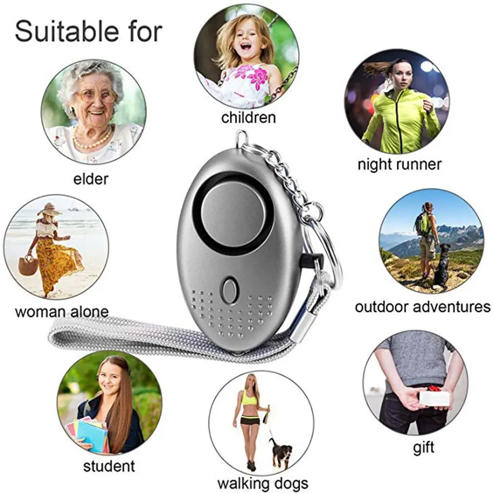 

Personal Anti-Wolf Alarm Anti-Theft Security Personal Alarm Anti-Wolf Alarm Woman Rescuer Professional Portable