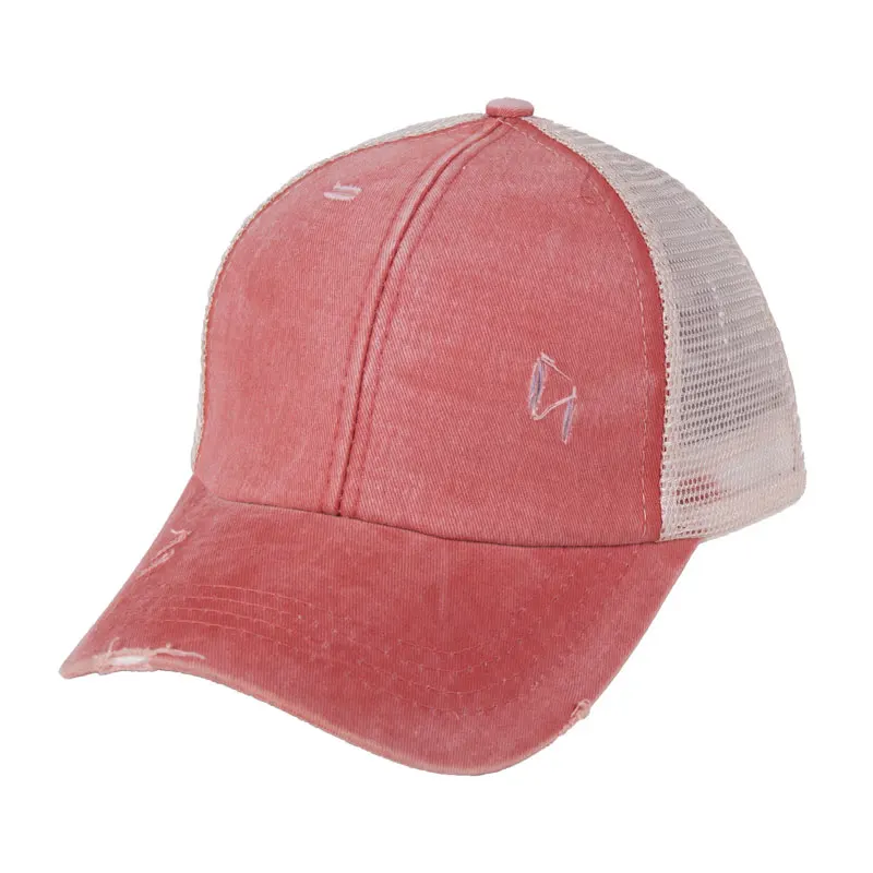 2020 летний модный конский хвостик бейсбольная кепка для женщин сетчатая Кепка