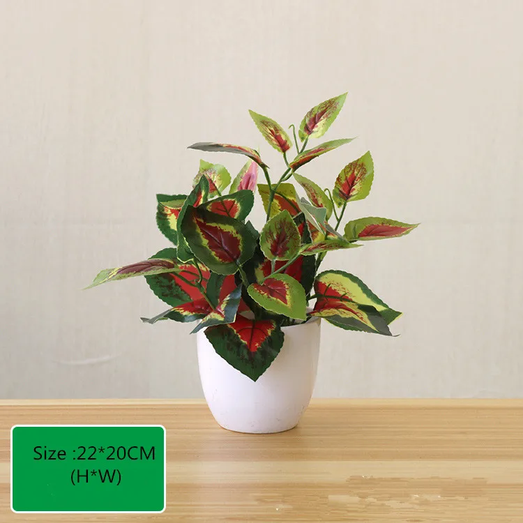 Новые искусственные растения бонсай маленькие деревья горшечные Искусственные