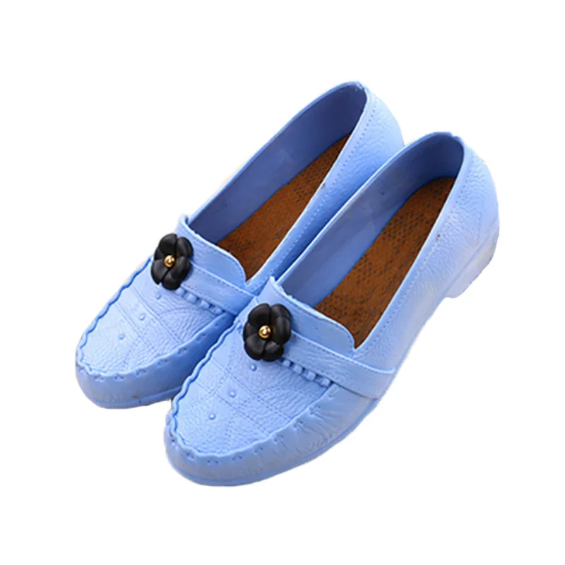 Aleafalling женские ботинки с цветочным принтом короткие резиновые сапоги до