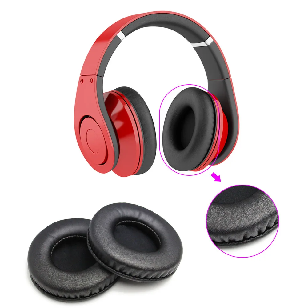Headphone Cover Earphone Pad Ear Cotton Soft Protein Leather For Technics RP-DH1200 DJ RP-DH1210 RP-DH1250-S DJ Headphone Cover