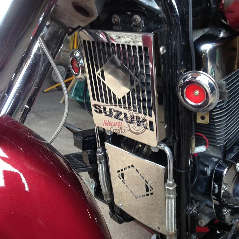 Аксессуары для мотоциклов защитная крышка радиатора в виде черепа Защитная