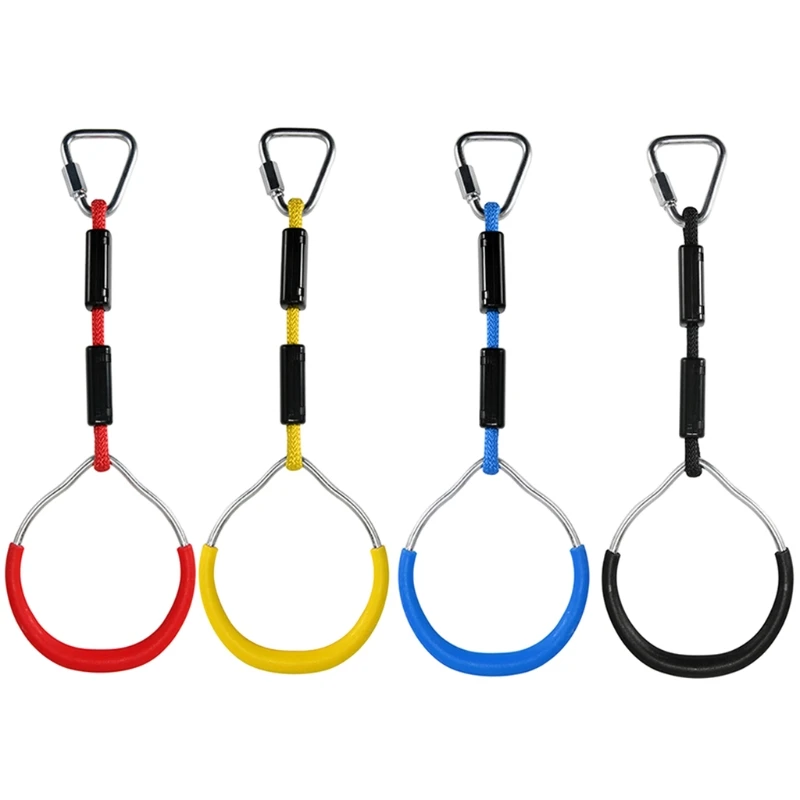 Дети Кольца качели игровая площадка тренажерный зал гимнастические кольца в