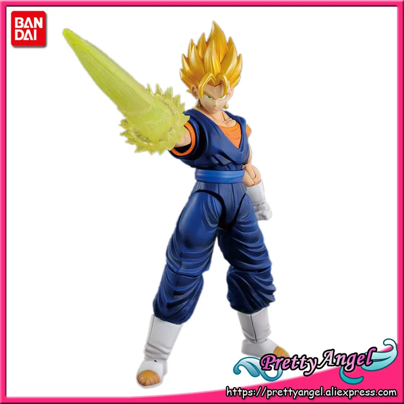 Super Saiyan Vegito Подлинная BANDAI духи фигура-подъем стандартная сборка Dragon Ball Super Broly Супер Saiyan Gogeta Vegetto Goku фигурка - Цвет: Super Saiyan Vegito
