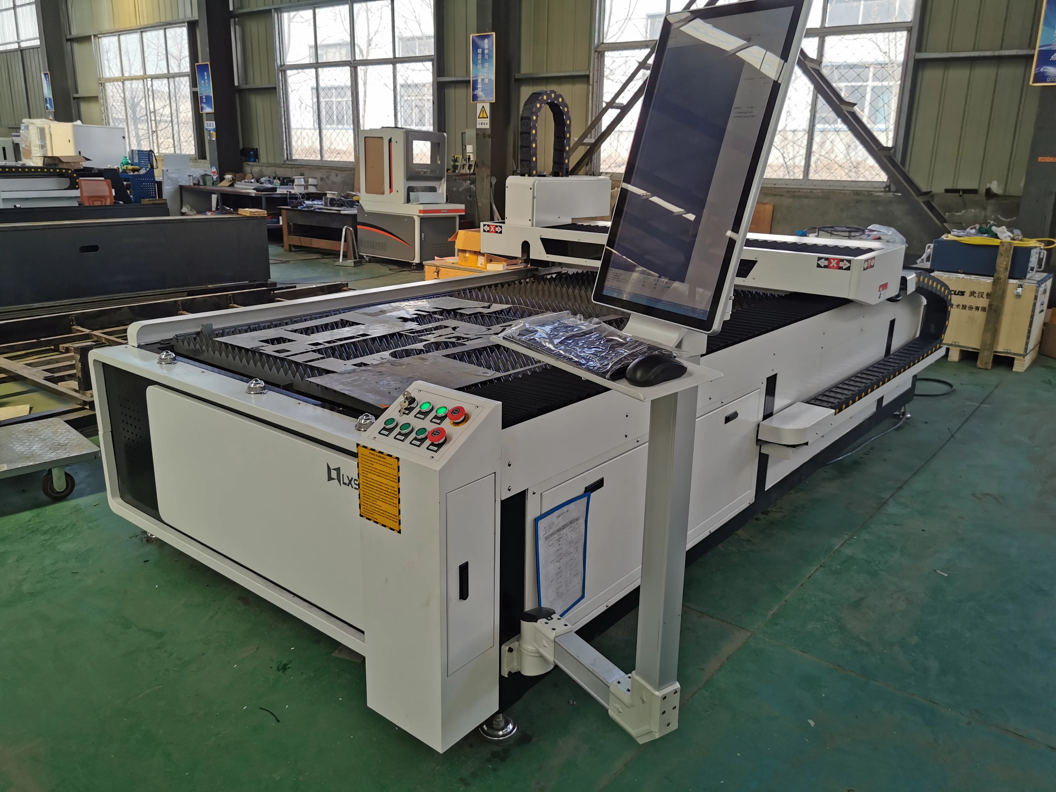 Выдающийся металлический неметаллический лазерный гравировальный станок 1325 с