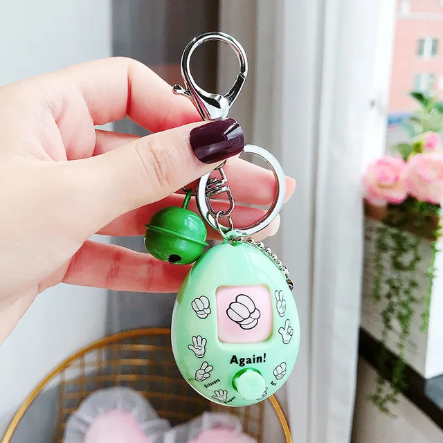 Думаю кулак уход за кожей лица твист яйцо игрушка кольцо для ключей держатель