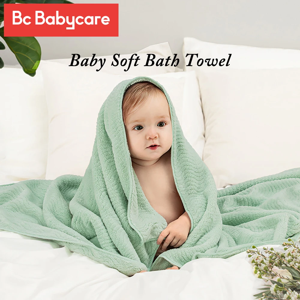 

BC Babycare 70*140cm Microfiber Soft Newborn Baby Washcloth Absorbent Baby Infant Bath Towel