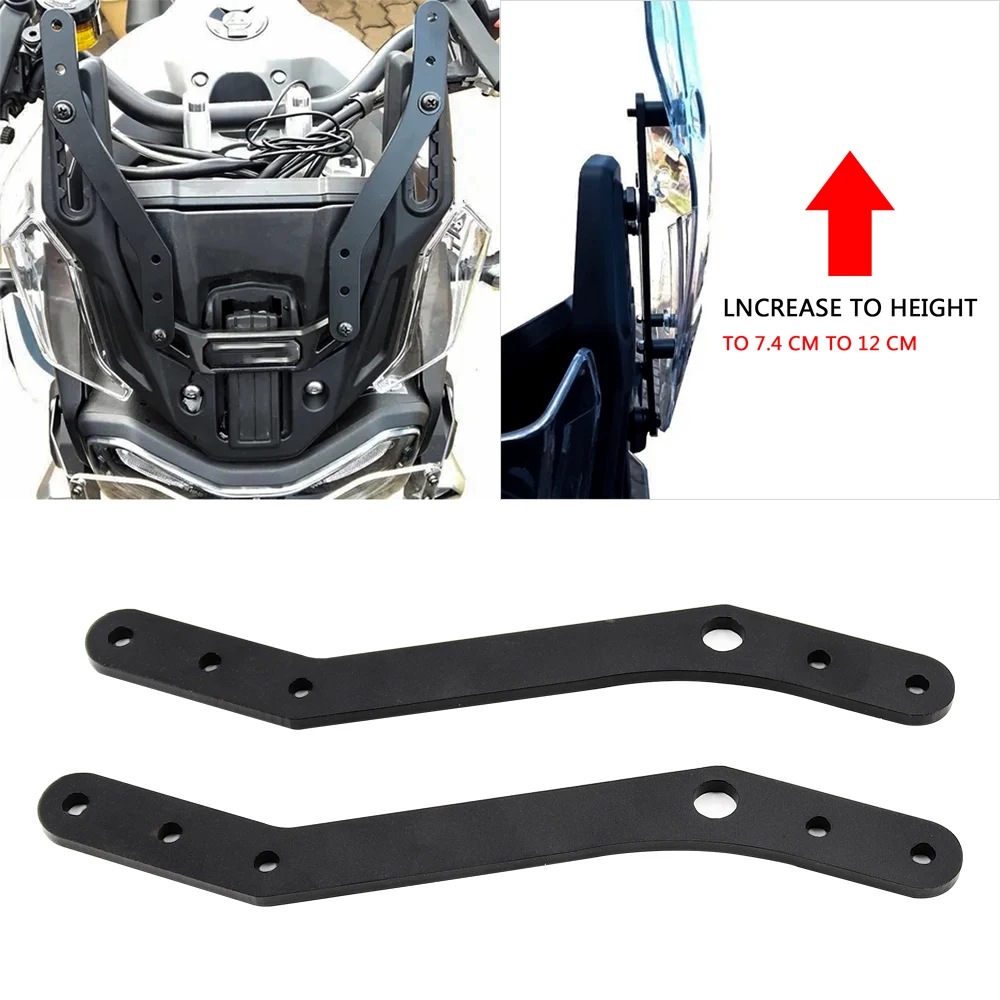 

Motorcycle Windshield screen Adjusters Extension Support Holder Windscreen Bracket Kits For Tiger 900 GT Rally PRO 2020 2021