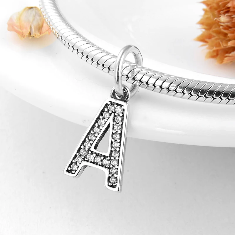 Подходит для тонкой талисманы Серебро 925 оригинальный браслет реальная