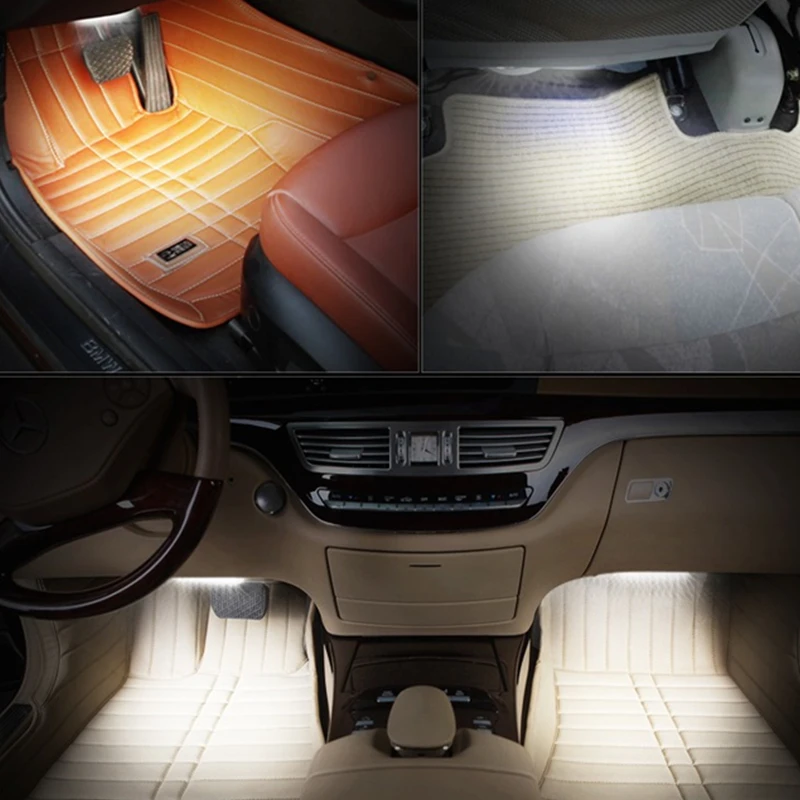 Декоративная светодиодная лампа для салона автомобиля Opel Zafira B Vectra C Mokka Astra H G J Corsa