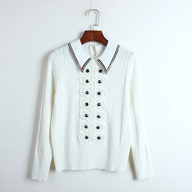 

fashion 2020 Warm Geometric Diamond Soft Sweet Pullovers Fresh Loose Color-Hit Retro Casual Chic Knitted All Match Sweaters