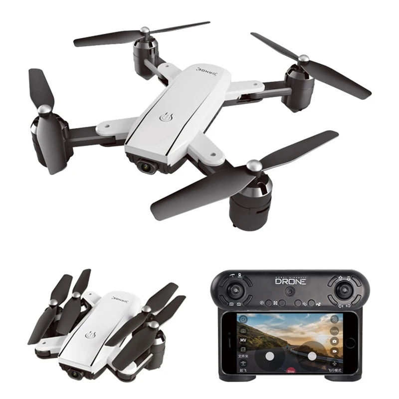 2019 ZD5 новые Радиоуправляемый Дрон Quadcopter с 1080 P Wi Fi FPV Камера вертолет 20 мин. время