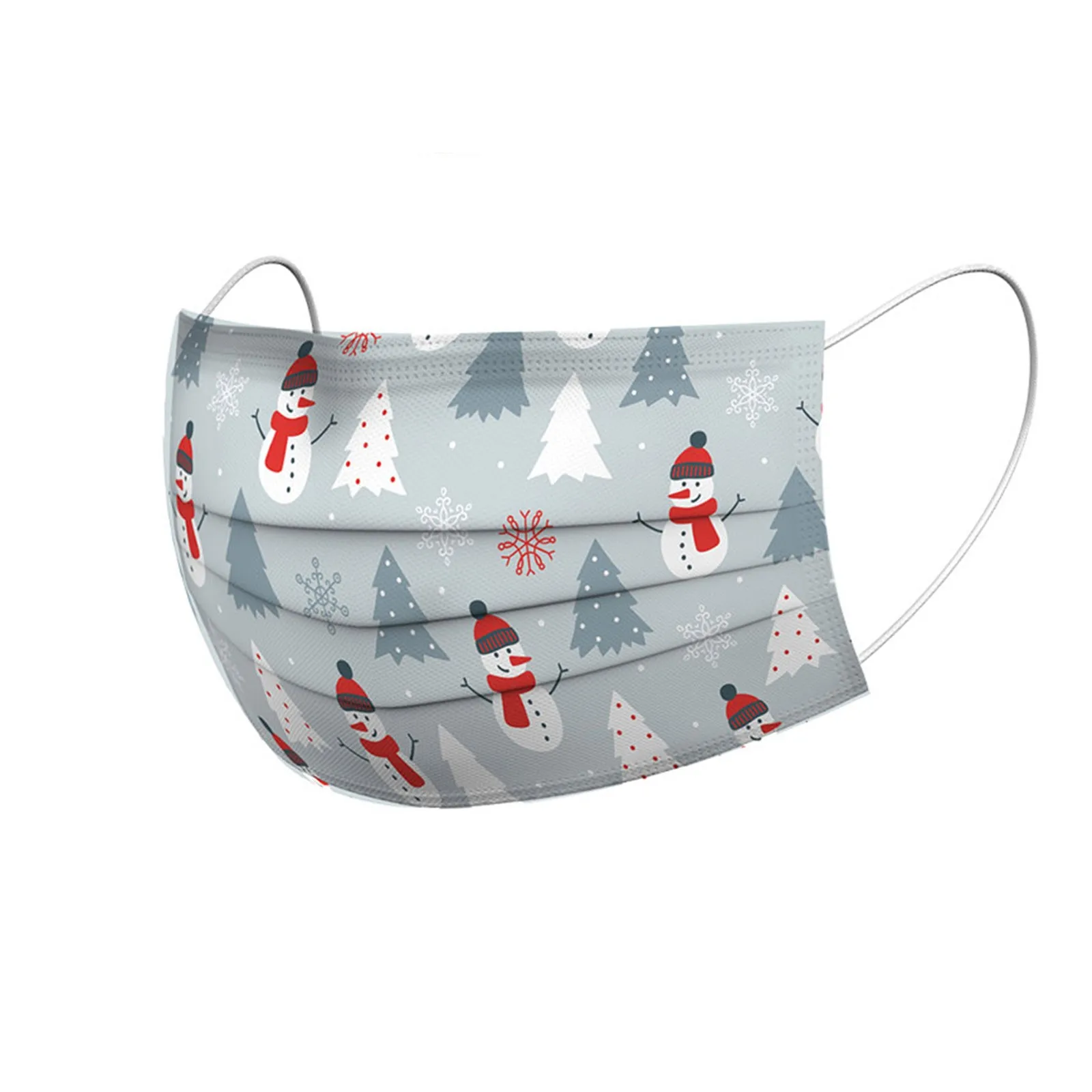 

Masque Mascarilla desechable Lovely Print Children's Mask Disposable Face Mask Industrial 3 Ply Ear Loop 50PC Mscara