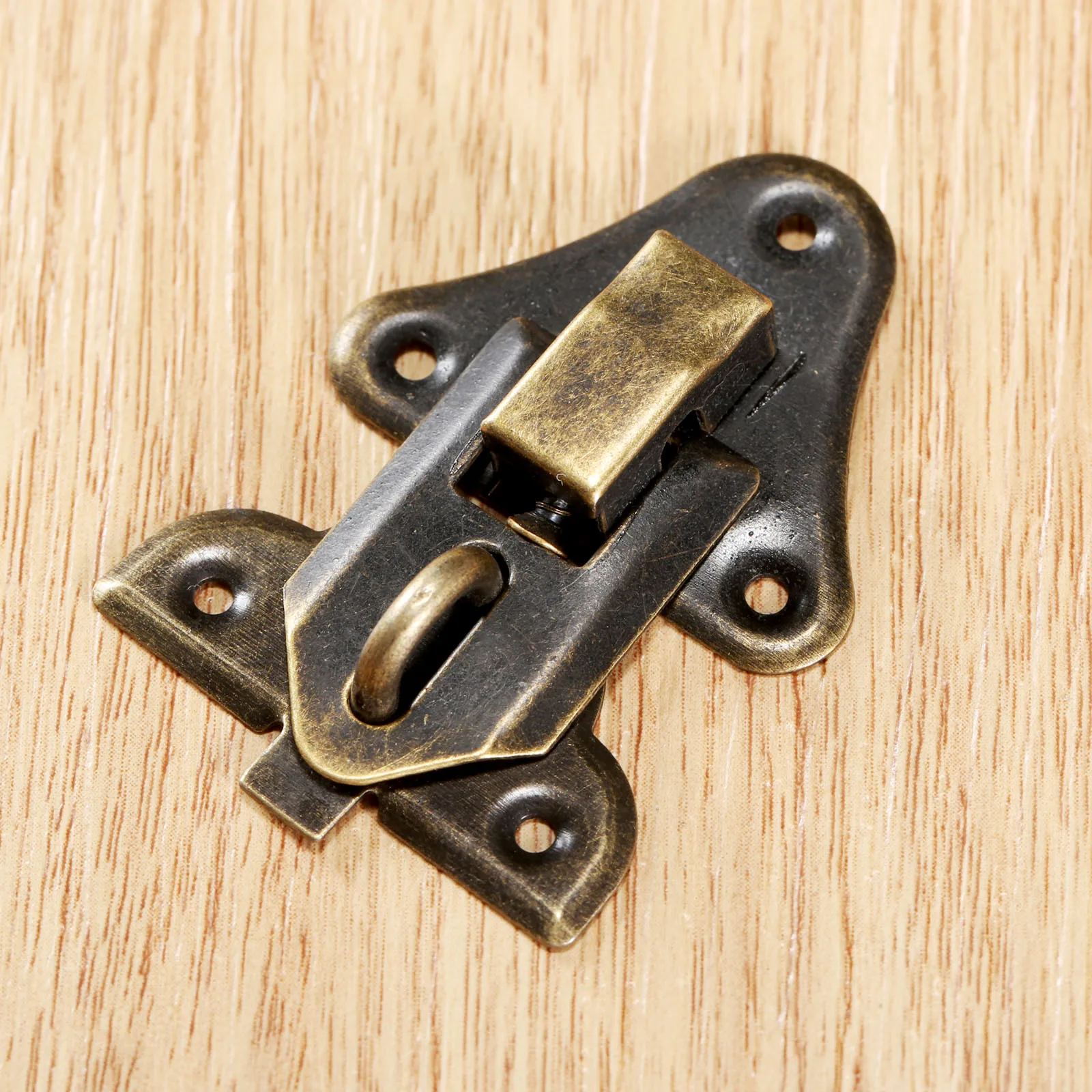 1 компл. античная деревянная защелка для ящика ручка с Натяжной ручкой петли