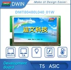 DWIN 4 дюймовая сенсорная панель, умный UART серийный на тонкопленочных транзисторах на тонкоплёночных транзисторах ЖК-дисплей модуль, 800*480 HMI ЖК-дисплей дисплей, TFT дисплей