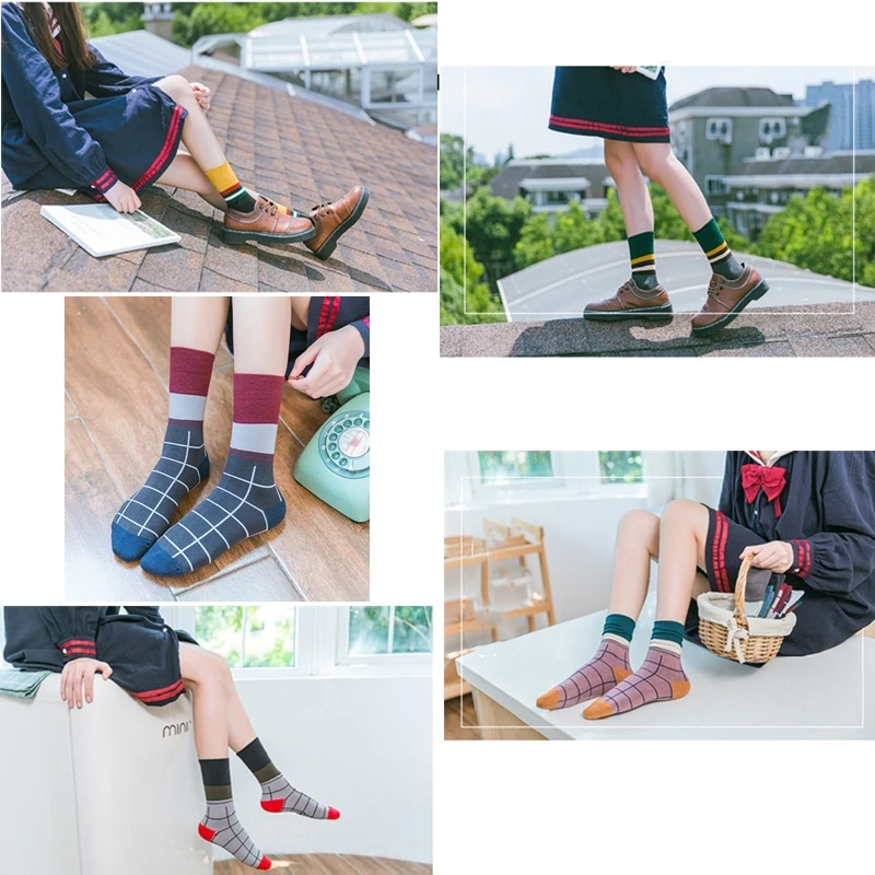

Women's Socks Hot Sale 2020 New Socks Harajuku Cotton High Quality Gifts Happy Ladies + Socks