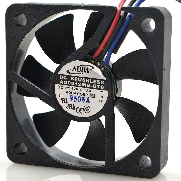 Оригинальный охлаждающий вентилятор для adda ad0512mb g76g7012v0.12a5cm5010|Кулеры и системы