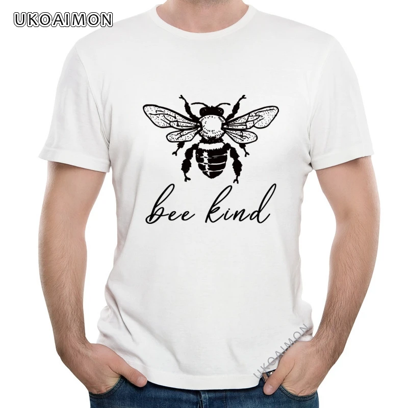 

Hot Sale BE KIND Unique O-Neck Tees Autumn Short Sleeve T-Shirts Personalized Casual T Shirt For Men