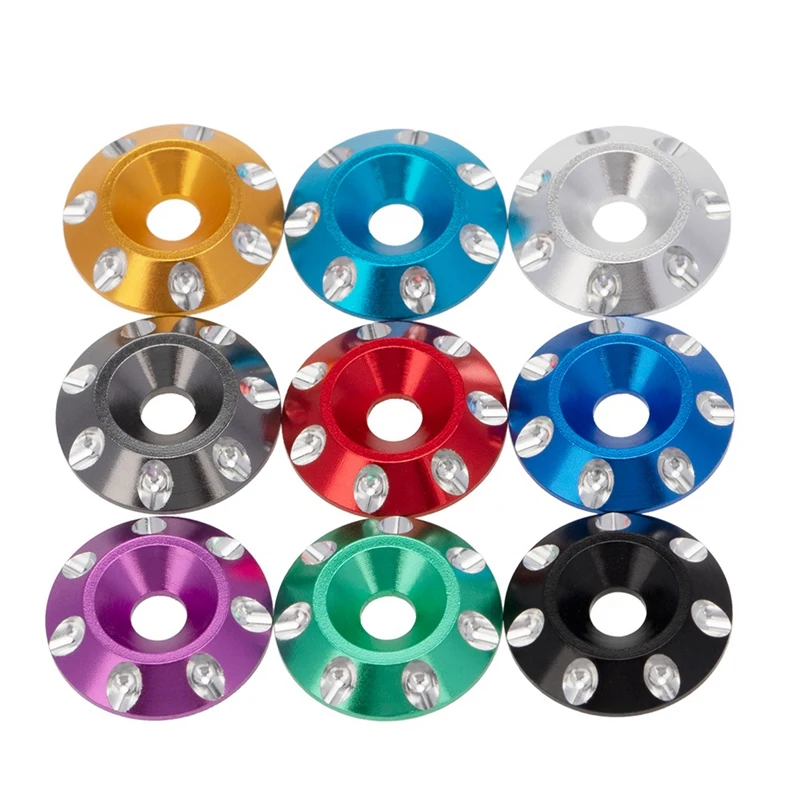 2 набора металлические гайки M3 с потайным хвостовым крылом для внедорожников