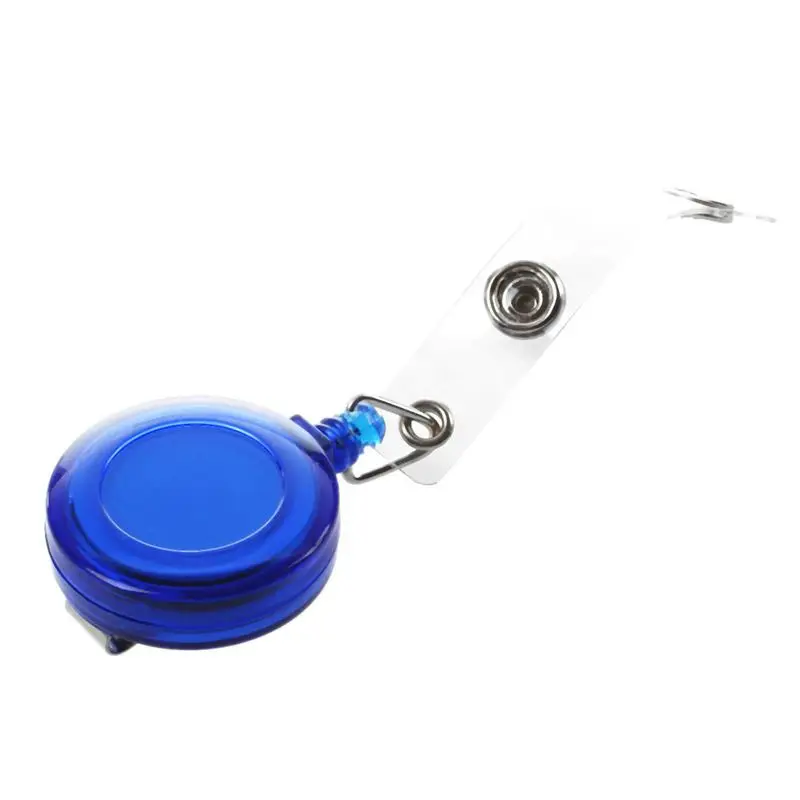 Выдвижной Держатель для удостоверения личности лыжного пасса брелок с зажимом