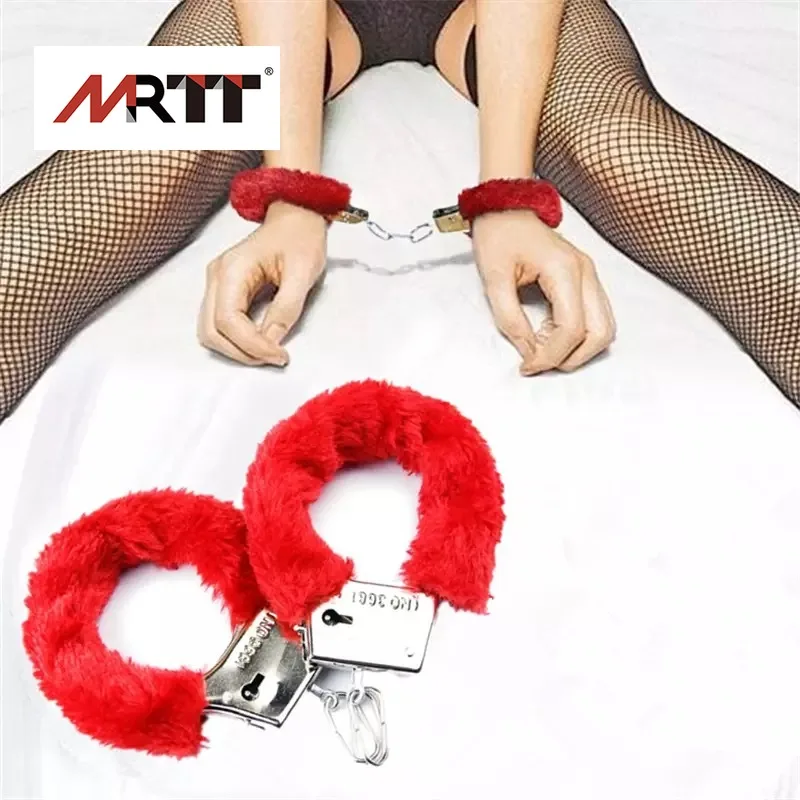 Наручники для БДСМ игр взрослых аксессуары бондажа секс игрушки пар эротические