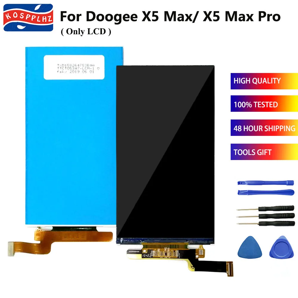 ЖК дисплей для Doogee X5 Max/ Max Pro дигитайзер (без сенсорного экрана) 100% оригинал замена