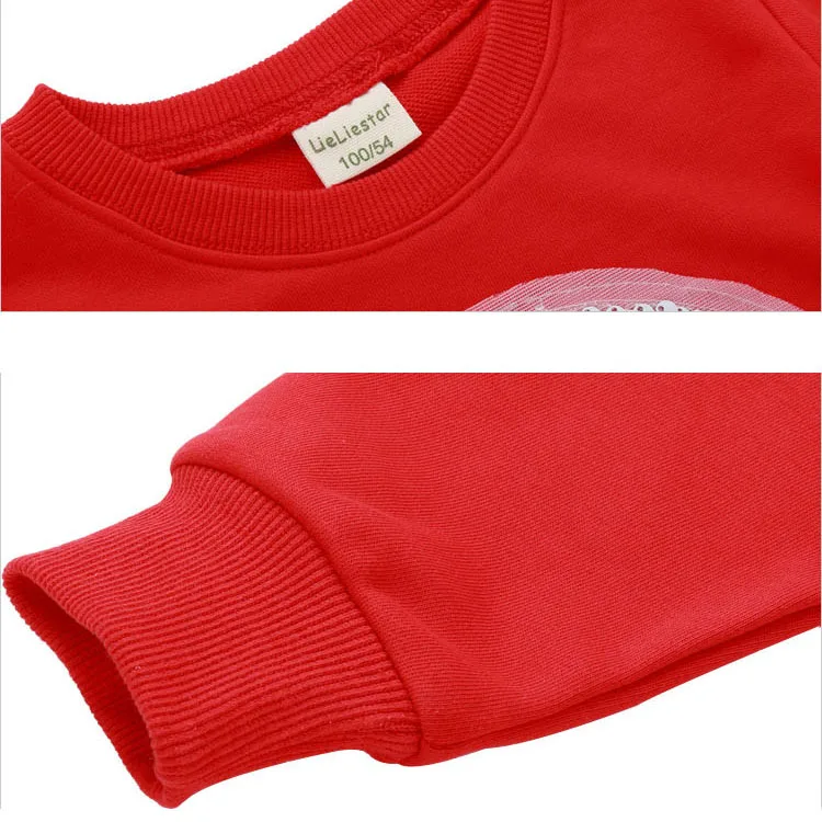 Осенне весенняя футболка с блестками и супергероем свитером Новая модная