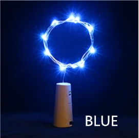 wine blue 1 м 2 м 3M 5 м светодиодный гирлянды праздничное освещение сказочная гирлянда Рождественские украшения для домашнего декора год Navidad Natal. Q - Цвет: wine blue