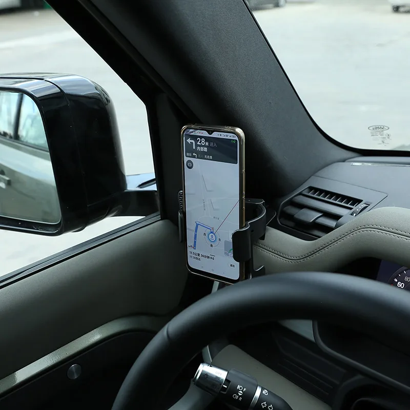 for land rover defender 110 2020 2021,car phone holder multi function holder gps navigation holdermodification accessories free global ship