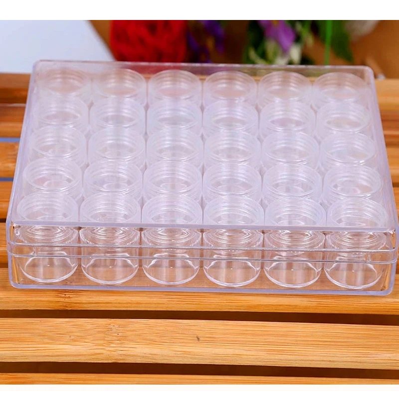 30 ячеек для хранения алмазной вышивки коробка лекарств 5D сделай сам аксессуары