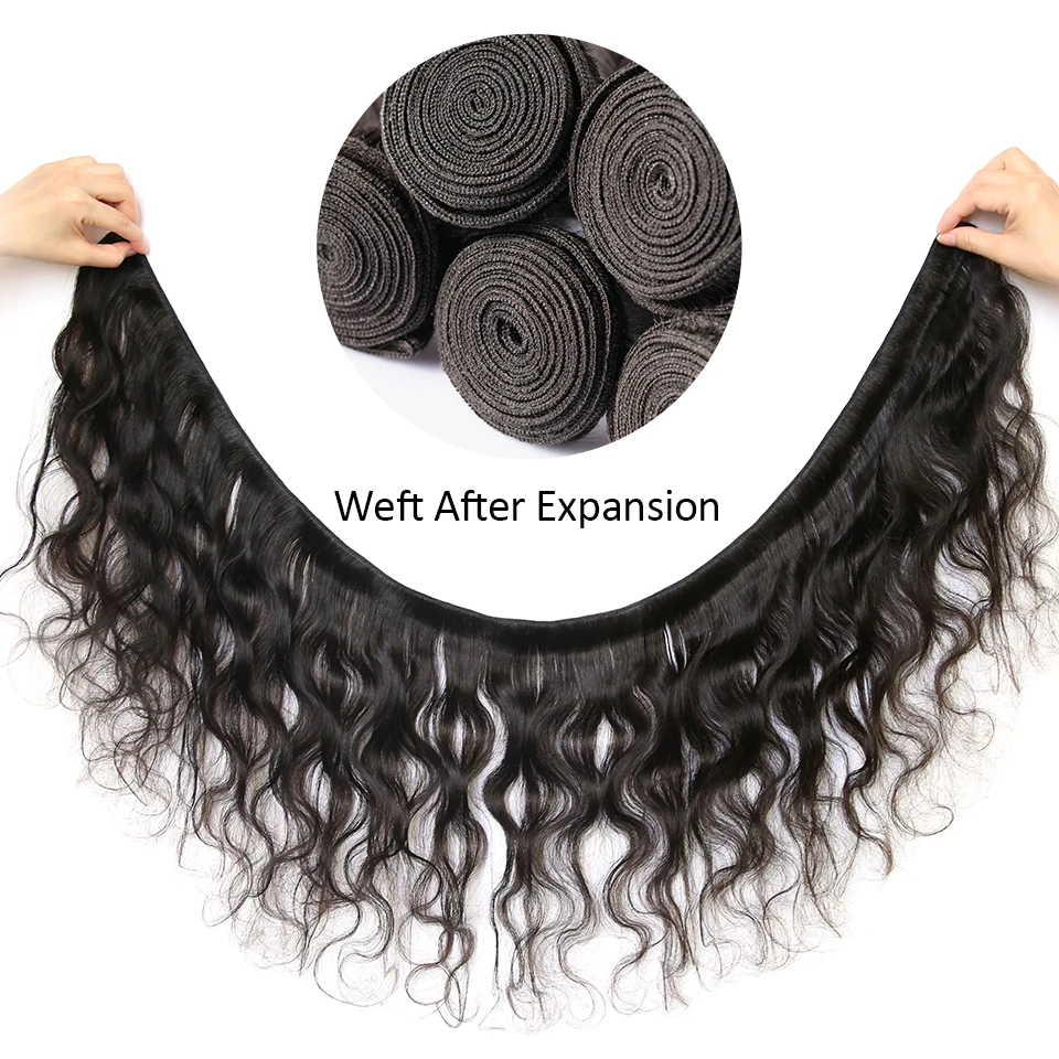 HJ WEAVE BEAUTY/волнистые индийские волосы 3 пучка с закрытыми прядями пучки