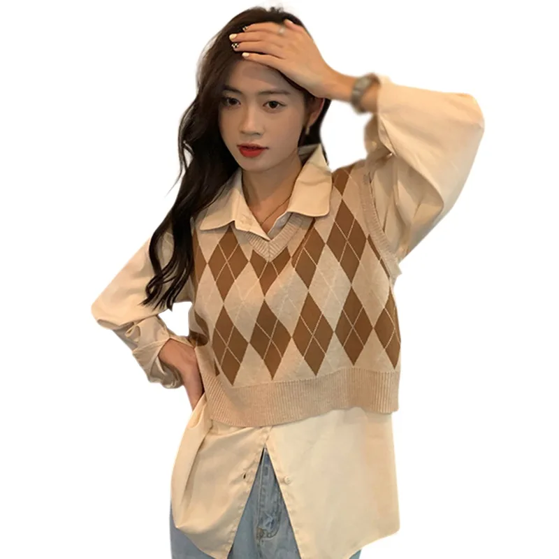 

Женская Трикотажная майка без рукавов, с V-образным вырезом